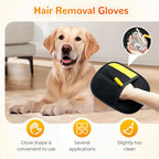Pet Grooming Gloves for Hair Removal and Massage Tool