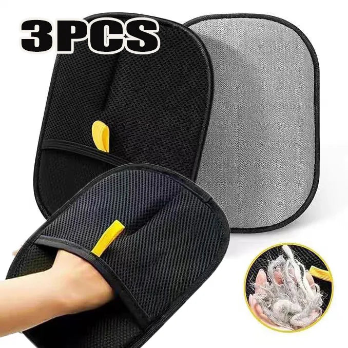 Pet Grooming Gloves for Hair Removal and Massage Tool